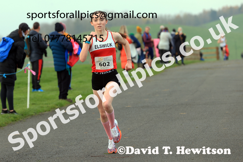 Boys and Girls Under-15s 2025 Heaton Memorial 10k Road Race, Newcastle Town Moor, Sunday, November 9th. Photo: David T. Hewitson/Sports for All Pics